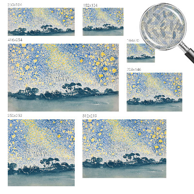 Tapeta do detskej izby Abstrakcia hviezd