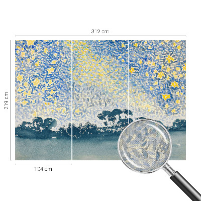 Tapeta do detskej izby Abstrakcia hviezd