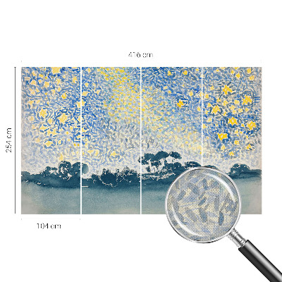 Tapeta do detskej izby Abstrakcia hviezd