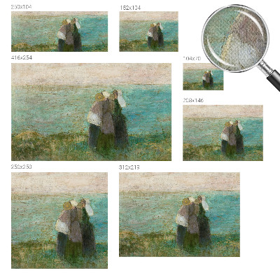 Fotografická tapeta samolepiaca Odraz pri mori