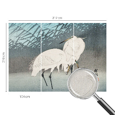 Samolepiaca fototapeta do obývačky Jemné vtáky