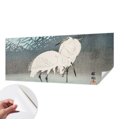 Samolepiaca fototapeta do obývačky Jemné vtáky