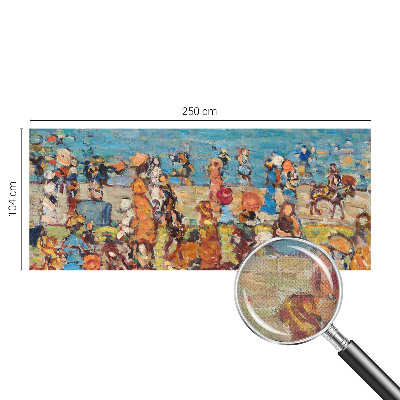 Samolepiaca fototapeta do spálne Plážová scéna