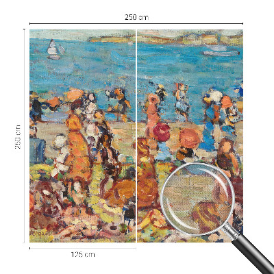 Samolepiaca fototapeta do spálne Plážová scéna