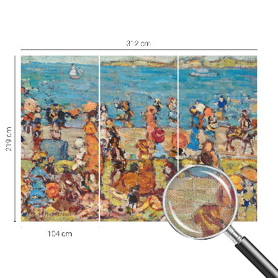 Samolepiaca fototapeta do spálne Plážová scéna