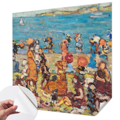 Samolepiaca fototapeta do spálne Plážová scéna