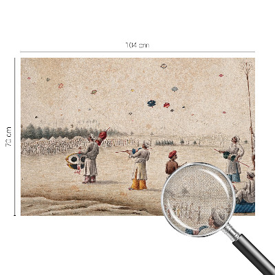 3D fototapeta Vznášajúce sa šarkany