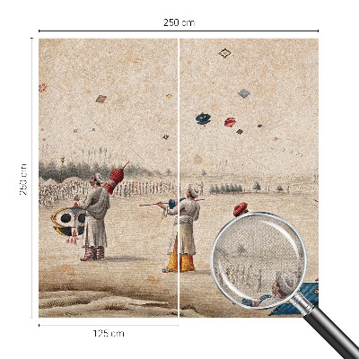 3D fototapeta Vznášajúce sa šarkany