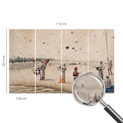 3D fototapeta Vznášajúce sa šarkany