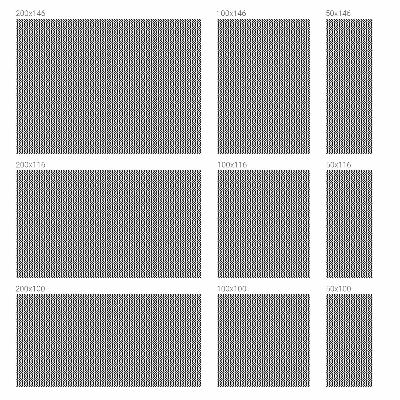 Fólia na okno na ochranu súkromia Cikcakový vzor