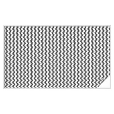 Fólia na okno na ochranu súkromia Cikcakový vzor