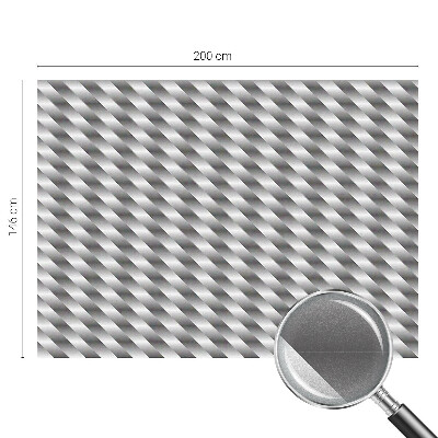 Samolepiaca vitráž na okno a dvere Geometrické pruhy