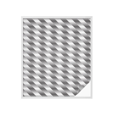 Samolepiaca vitráž na okno a dvere Geometrické pruhy