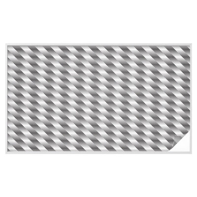 Samolepiaca vitráž na okno a dvere Geometrické pruhy