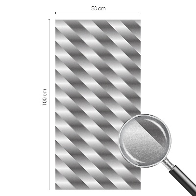 Samolepiaca vitráž na okno a dvere Geometrické pruhy