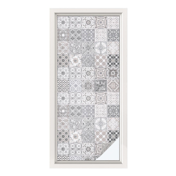 Samolepiaca fólia na sklo Dlaždicové vzory