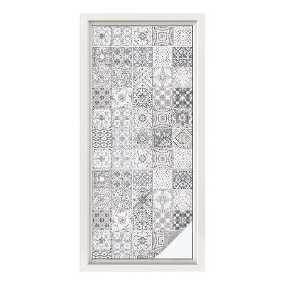 Samolepiaca fólia na sklo Dlaždicové vzory