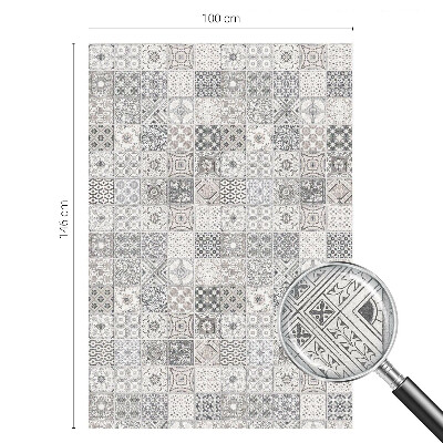 Samolepiaca fólia na sklo Dlaždicové vzory