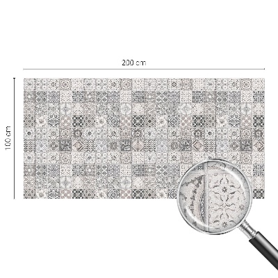 Samolepiaca fólia na sklo Dlaždicové vzory