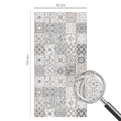 Samolepiaca fólia na sklo Dlaždicové vzory