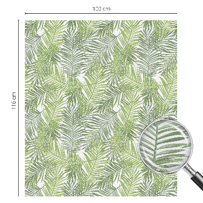 Dekoračná fólia na sklo vitráž Rastlinné vzory