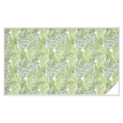 Dekoračná fólia na sklo vitráž Rastlinné vzory