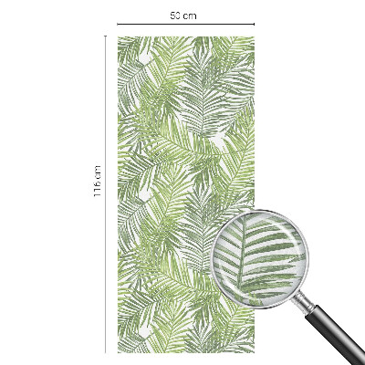 Dekoračná fólia na sklo vitráž Rastlinné vzory