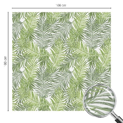 Dekoračná fólia na sklo vitráž Rastlinné vzory