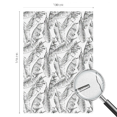 Dekoračná fólia na sklo vitráž Tropické listy