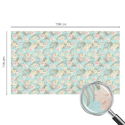 Samolepiaca fólia na sklo Tropický vzor