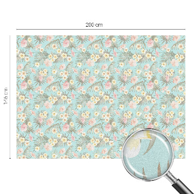 Samolepiaca fólia na sklo Tropický vzor