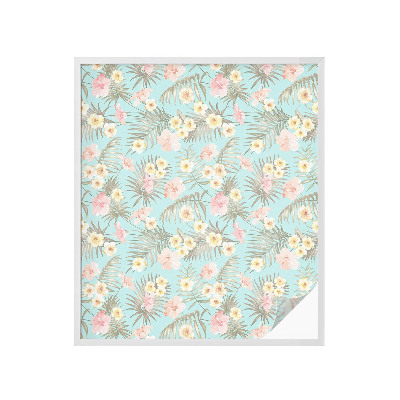 Samolepiaca fólia na sklo Tropický vzor