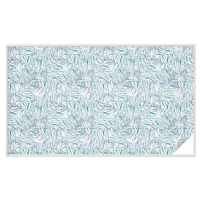 Privátna fólia na okno vitrážová Botanický vzor