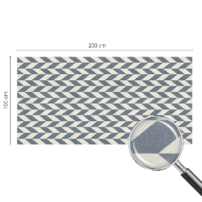 Samolepiaca vitráž na okno a dvere Geometrická ilúzia