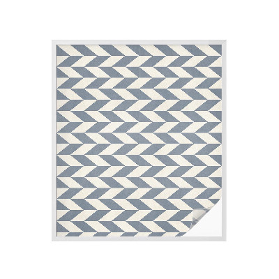 Samolepiaca vitráž na okno a dvere Geometrická ilúzia