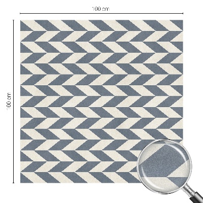 Samolepiaca vitráž na okno a dvere Geometrická ilúzia