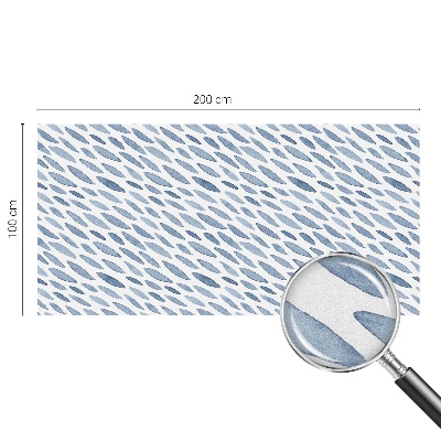 Fólia na okno na ochranu súkromia Modré ťahy