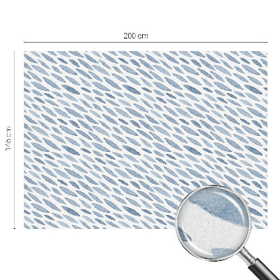 Fólia na okno na ochranu súkromia Modré ťahy