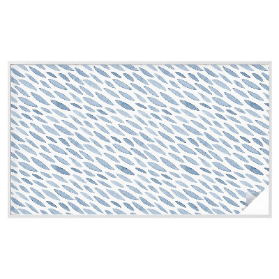 Fólia na okno na ochranu súkromia Modré ťahy