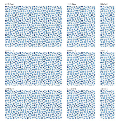 Dekoračná fólia na sklo vitráž Akvarelové bodky