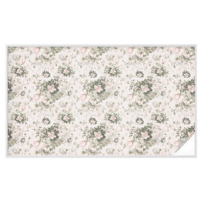 Privátna fólia na okno vitrážová Kvetinová krása