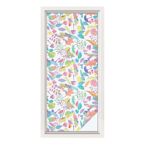 Fólia na okno na ochranu súkromia Farebné zloženie