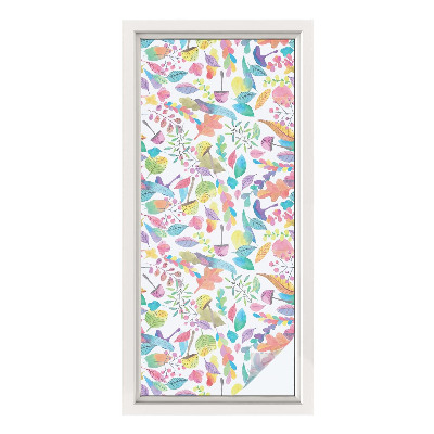 Fólia na okno na ochranu súkromia Farebné zloženie