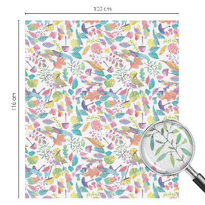 Fólia na okno na ochranu súkromia Farebné zloženie