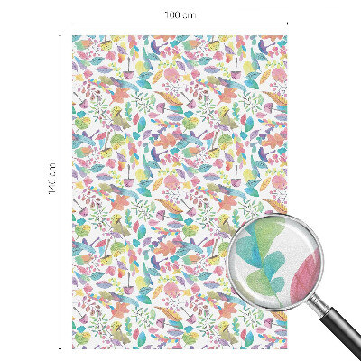 Fólia na okno na ochranu súkromia Farebné zloženie