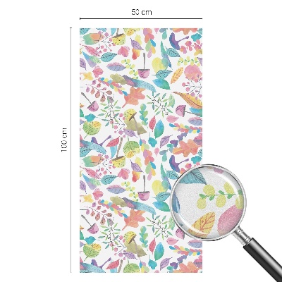 Fólia na okno na ochranu súkromia Farebné zloženie