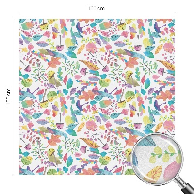 Fólia na okno na ochranu súkromia Farebné zloženie