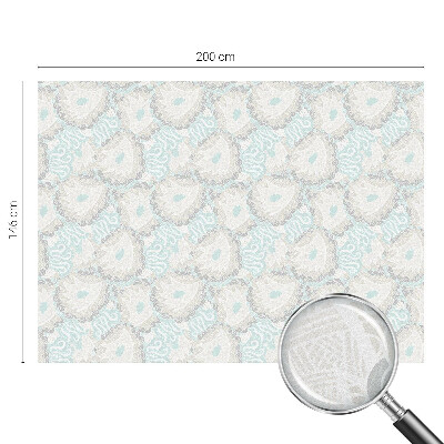 Samolepiaca vitráž na okno a dvere Jemné pierka