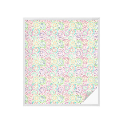 Privátna fólia na okno vitrážová Farebné mandaly