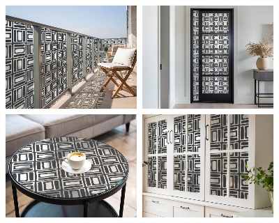 Samolepiaca fólia na sklo Energetický vzor